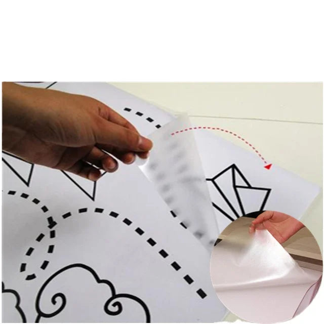 Anolly clear Application Film Glossy Adhesive PVC Transfer Film Use for Color Vinyl 0.61*50m