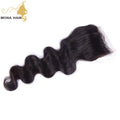 Ready to Ship 4x4 5x5 6x6 7x7 Human Hair Top Quality Transparent Lace Closure and Bundles