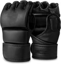 Training Martial Arts   MMA Half Fingers Comfortable Professional  Pu Leather  Boxing UFC MMA Gloves