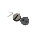 J1 Resin Brake Rotors Disc Brake Pads for BMX Mountain Bikes Bicycle Cooling Black