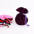 Velvet Drawstring Jewelry Gift Packaging Bags Small Fabric Bags Health Balls Wholesale Customizable with Logo Gourd Bags