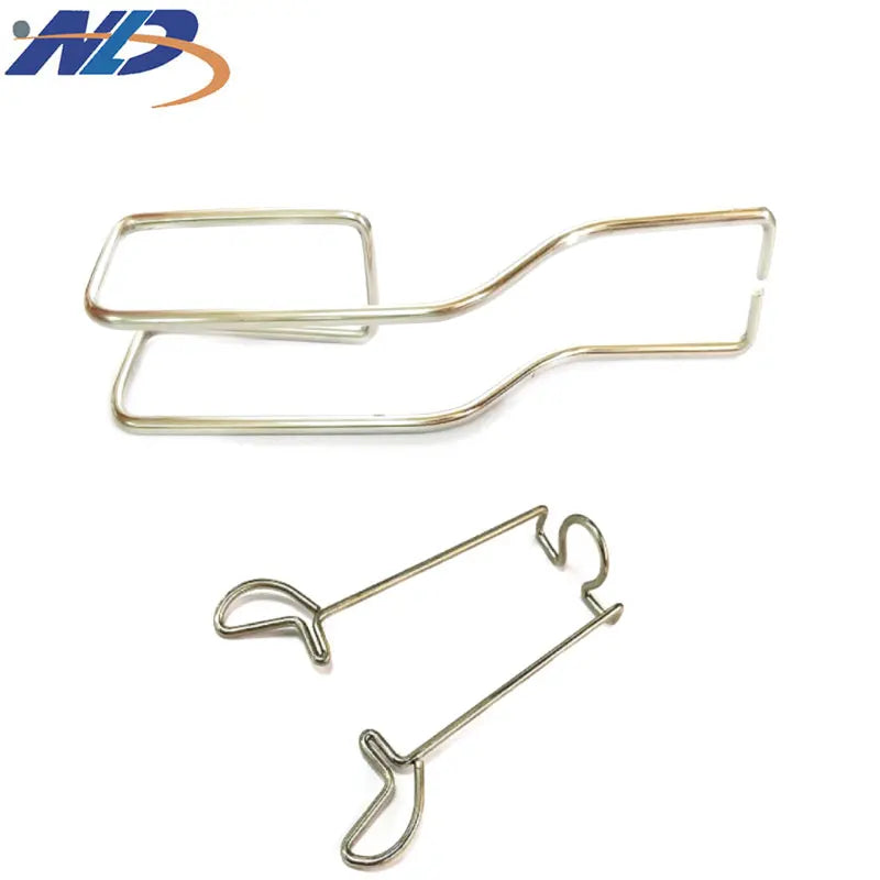 Resistor Mini Cold-formed Spiral Fish Metal Wire Bundle Right-angle Clamp Flat Insulated Copper Wire Forming Spring