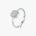 925 Sterling Silver Luxury Jewelry Fashion Cluster Rings Sparkling Clear D Color Moissanite Rings for Women