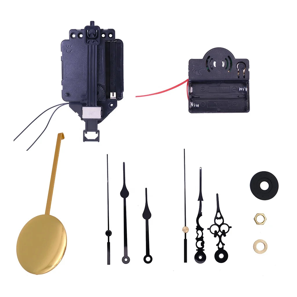 Granfather Clock Engine Wall Clock Machine DIY Quartz Pendulum Clock Movement Music Box Sets