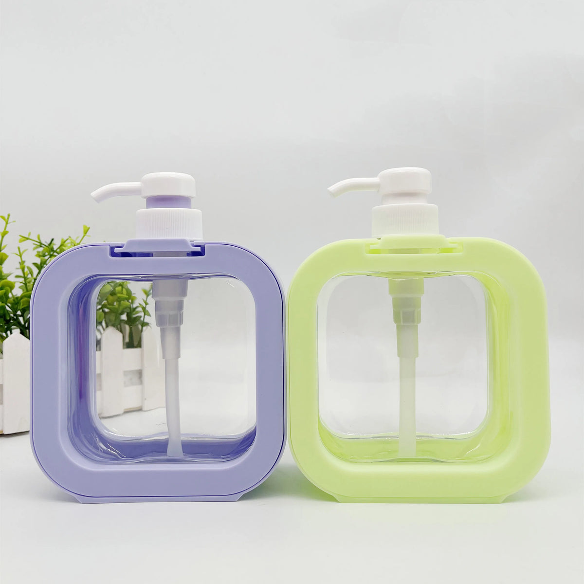 Empty 300ml 500ml pink Green White Black Facial Cleanser Mousse Foaming Hand Soap Shampoo Foamer Dispenser Foam Pump Bottle