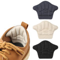 Adhesive Suede Heel Cushion Insert Soft Cuttable Shoe Guards Liner Improve Sports Fit with Toe Caps Pads