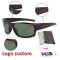 Classic Sport Style Wrap Around Custom Logo Night Vision Sunglasses Polarized Night Driving Glasses for Men