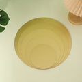 New Product Round Golden Cardboard Thick Duty Cake Circle Base Boards