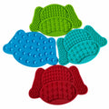 Slow Feeder Silicone Dog Lick Pad Plate With Suction Cup Cute Pet Lick Mat Bowl