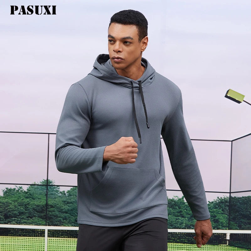 PASUXI Hoodie Manufacturers Wholesale Streetwear Heavyweight Men's Essentials Custom Logo Oversized Men Sweatshirts