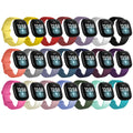 ShanHai Silicone Accessories Strap for Fitbit Versa 3 4 /Sense 2 Wrist Band Wearable Sport Watchband Bracelet Replacement Belt