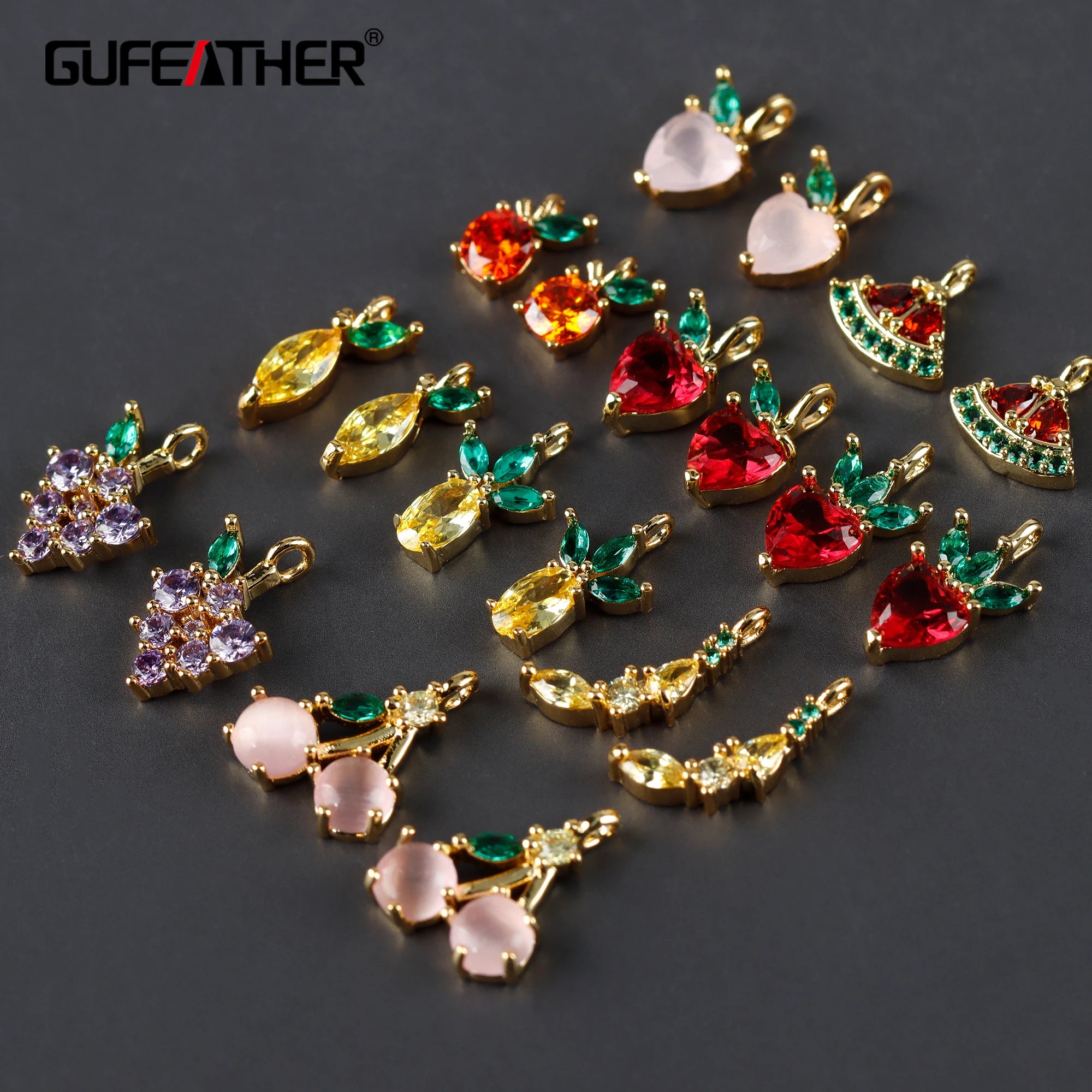 M970   6pcs/lot Jewelry Accessoriespass REACHnickel Free18k Gold Platedzirconscopperdiy Earringsjewelry Making Findings