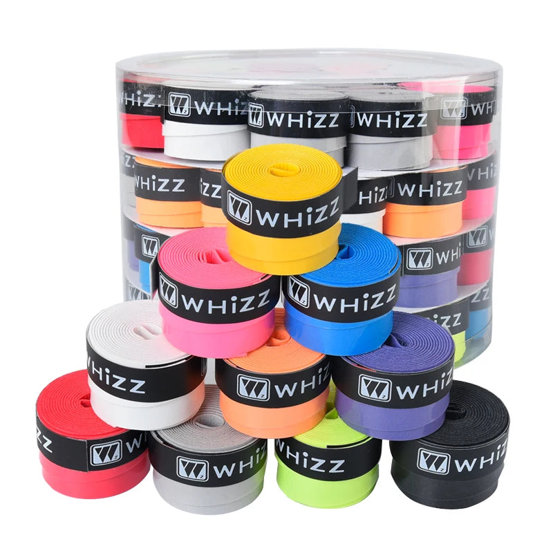Custom logo Design 60pcs Box Mix Color Super Pickleball Paddle Badminton Grip Tennis Racket PU Dry Overgrip Head Sticky Tape