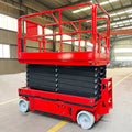 Mini Electric Battery Lift Platform Hydraulic Indoor Scissor Elevator with Pump and Engine Core Components Manlift Work Lifts