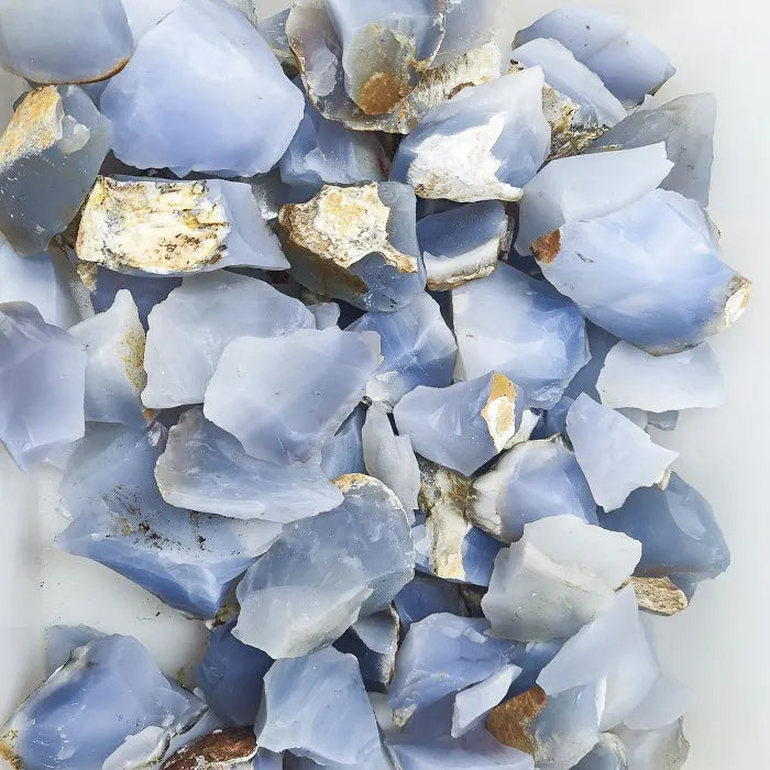 Natural Rough Stones Raw Quartz Crystals Stone Price Blue Chalcedony Gemstone
