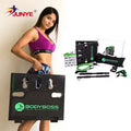 Pilates Bar Kit Band Adjustable Resistance Band Abdominal Muscle Training Board Customized BSCI ABS TPE
