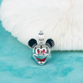C030030 Sterling Silver Mouse Shape Freshwater Pearl Cage Pendant Necklace Jewelry Locket for Pearl Party