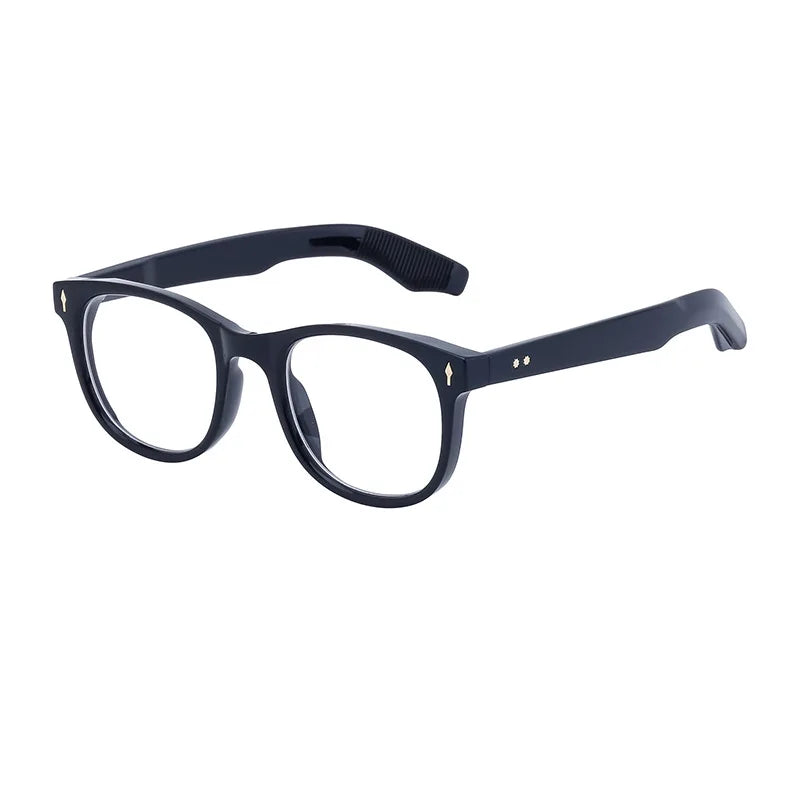 2024 New Fashion square Frame Eyeglasses Frame Men Can Be Equipped with Myopia Glasses Female Optical Mirror Glasses Wholesale