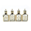 Luxury Empty Glass Rollerball Essential Oil Bottle 10ml Uv Engraved Essential Oil Bottle