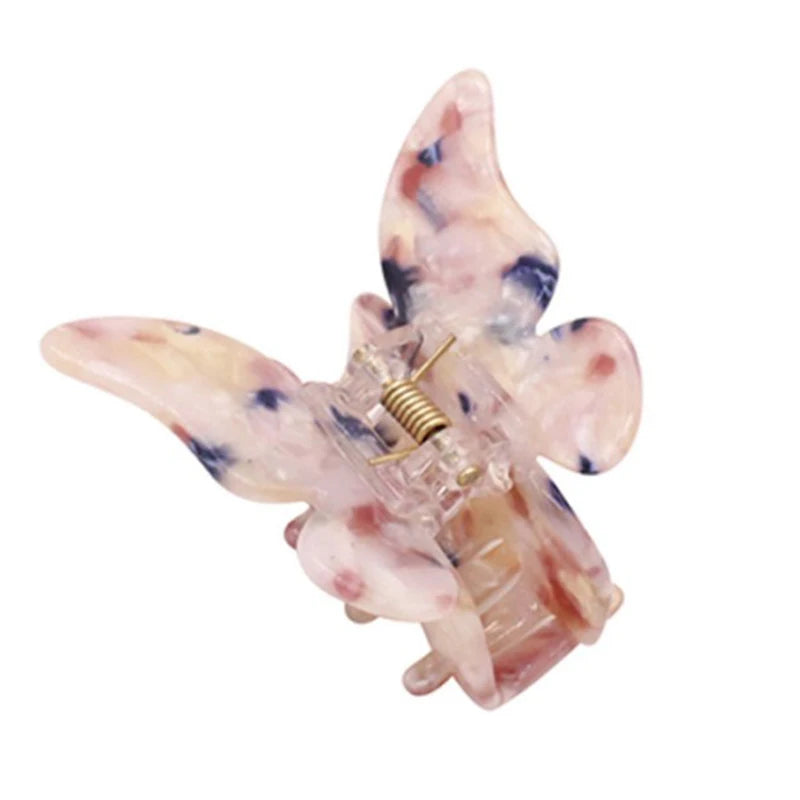 New Ins Acetic Acid Hair Accessories Comfortable Back of the Head Hair Grab Shark Clip French Clip Butterfly Hair Claw