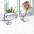 4PCS Glass Clamps Wall Mount Frameless Mirror Clip  Bathroom Glass Clip Fixed Fitting Mirrors  Clamping Thickness:3-5mm