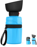 18oz/300ml Eco-Friendly Silicone Animal Drinking Cup Bowl Waterproof Pet Dog Portable Travel Water Dispenser & Bottle