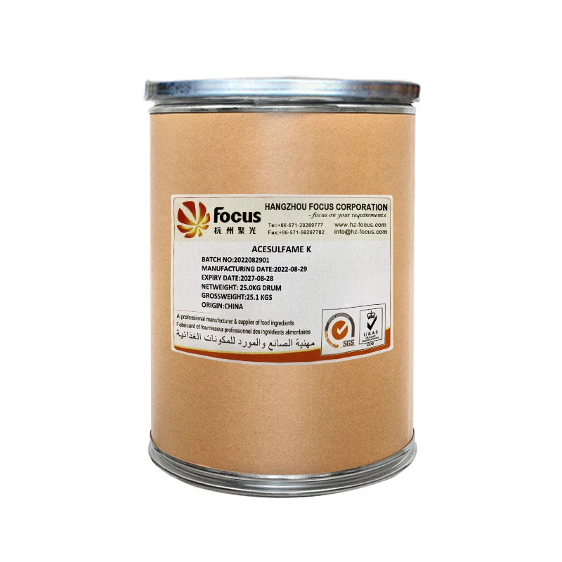 2026 Factory Wholesale Affordable Price Safe Health Use Food Grade Sweeteners Acesulfame K CAS 33665-90-6