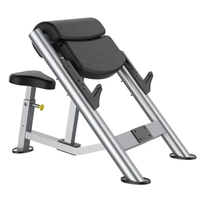 Preacher Curl Bench Camber Muscle Targeted Preacher Curl Machine Fitness Center Seated Preacher Curl JLC-H7106