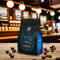 AT PACK Coffee Roaster 12oz 2LB 5LB Eco-Friendly Kraft Coffee Beans Packaging Bags Flat Bottom Coffee Bags With Valve and Zipper