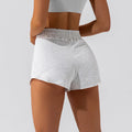 New Arrivals Custom logo Womens Sports Shorts Summer Casual Solid Color Running Shorts for Women