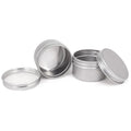 50g Cosmetic Empty Aluminum Jar Aluminum Cans Round Aluminum Metal Packaging Cosmetic Tin Can Empty Cream Box Tin Can