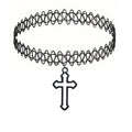 Handcrafted Woven Fishing Line Star Butterfly Cross Spider Tattoo Retro Collar Necklace Choker  Wholesale N2112311