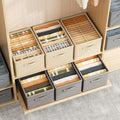 Wholesale Manufacturer Drawer Storage Box Foldable Clothing Pants Organizer for Wardrobe Closet Desk