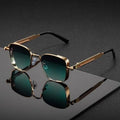 Steampunk Style Metal Frame Shade Personality Fishing Uv Protection Steampunk Hip Hop Sunglasses With Spring Sunglasses