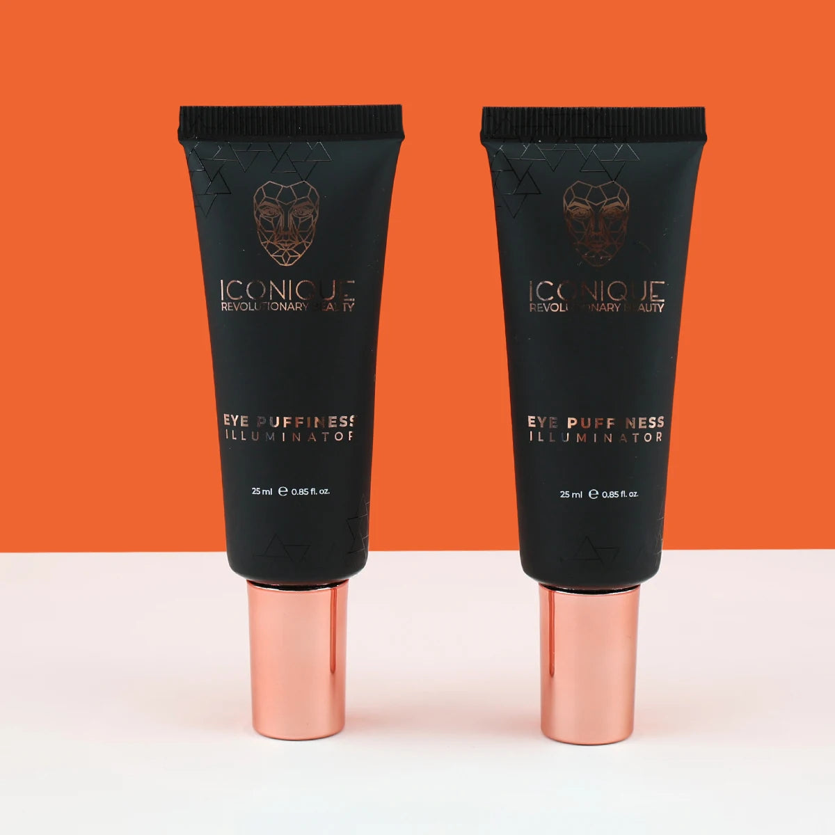 25ml Black Sunscreen Eye Cream Lotion Facial Cleanser Long Tip Cosmetic Packaging Tube with Gold Plated Cover Manufacturer