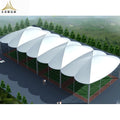 PTFE PVDF Tensile Fabric Roof Cover Outdoor Sports Tent Shade Membrane Structure Basketball Tennis Padel Pickleball Court Tent