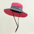 Wholesale Cheap Blank Quick Dry Polyester Breathable Bucket Hat UV Safari Hat Bob Chapeau Adjustable String Fishing Boonie Cap