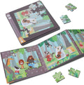 Magnetic Puzzles for Kids Forest Wooden Jigsaw Puzzles Book for Toddlers Preschool Educational and Learning Toys