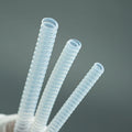Professional Convoluted PTFE Tubing Reinforced with Stainless Steel Wire Ptfe Corrugated Tubing Pipe Ptfe