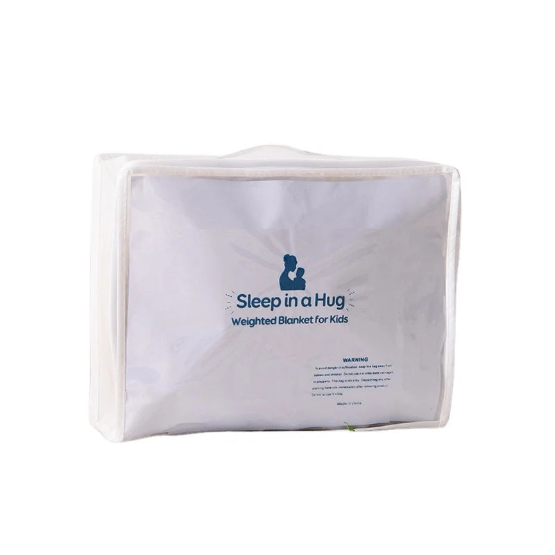 Custom Logo Non-Woven PVC Clear Zipper Storage Bags Waterproof Dust Packaging Blanket Space Saver Containers Square Fabric