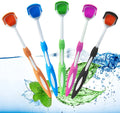 New Design Silicone Cleaner Tongue Brush Tongue Scraper Cleaner Helps Fight Bad Breath Scrubber for Adults