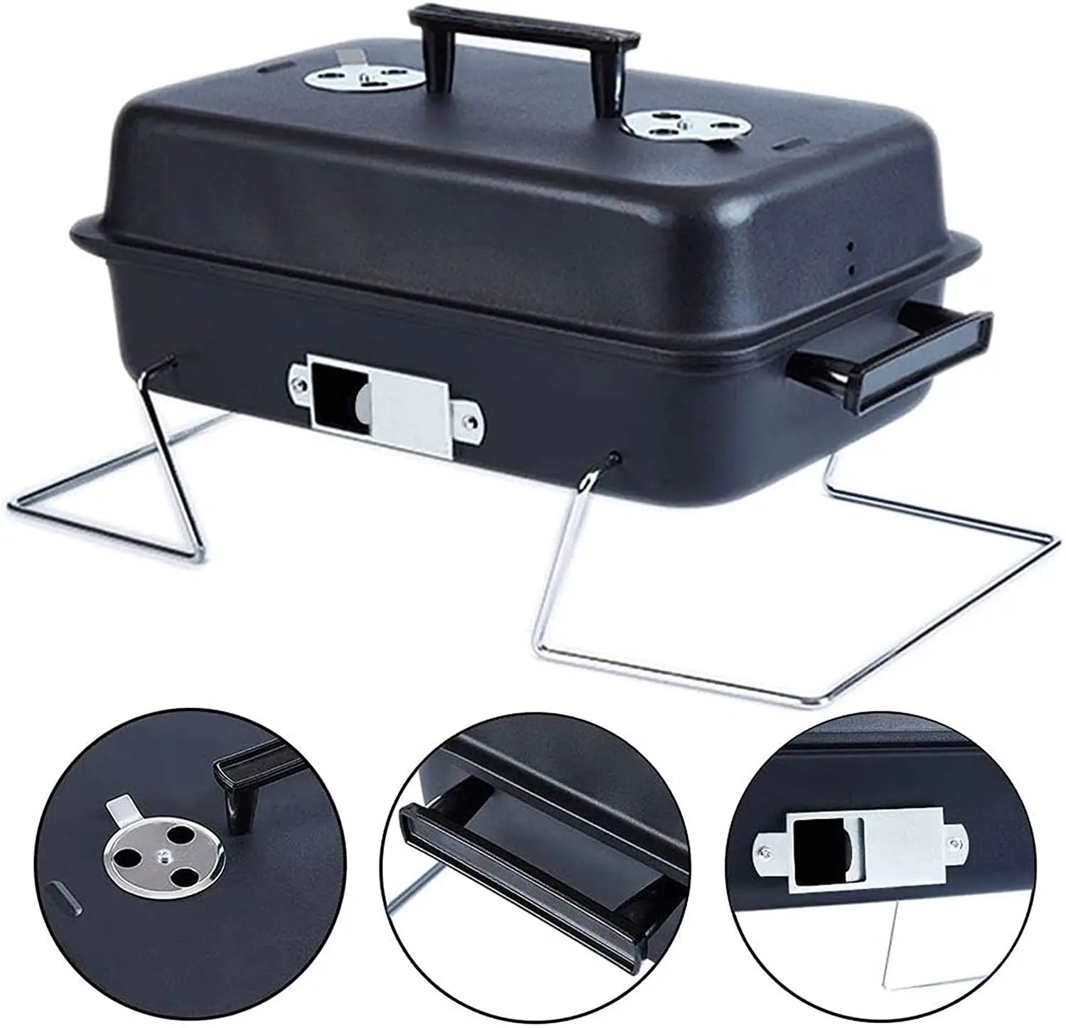 Camping Barbecue Grills Garden Wood Fire Pizza Oven Custom Barbeque Charcoal Smoker Outdoor Kitchen BBQ Grill