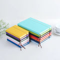 Hot Sale Customized A5 A6 Paper Diary Journal With Hardcover Custom Logo PU Leather Notebook for Gift