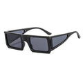 STORY JH5004 Fashion Square Eyewear Shades Ins Trendy Gradient Punk Sun Glasses Leopard Rectangle Flat Top Sunglasses