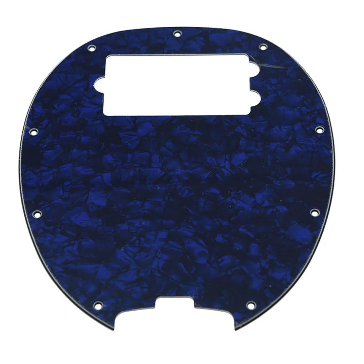 Blue Pearl Bass Pickguard MusicMan Stingray MM4 Scratch Plate for MusicMan MM2 4 String Guitar Accessories