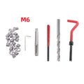 Portable 25 Thread Repair Tools Set Other Tools for Car Threaded Inserts Repair Kit Durable Anti Corrosion and Rust Resistant