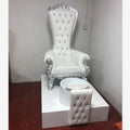 Nail Chair Salon Furniture Throne Pedicure Chair Set