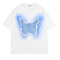 Manufacturer Oversized T Shirt Short Sleeve Crew Neck Butterfly Patch Men T Shirts