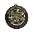 Custom Logo Cross Design Car Air Freshener Ambientador Hanging Fragrance Auto Accessories Promotional Paper Crafts