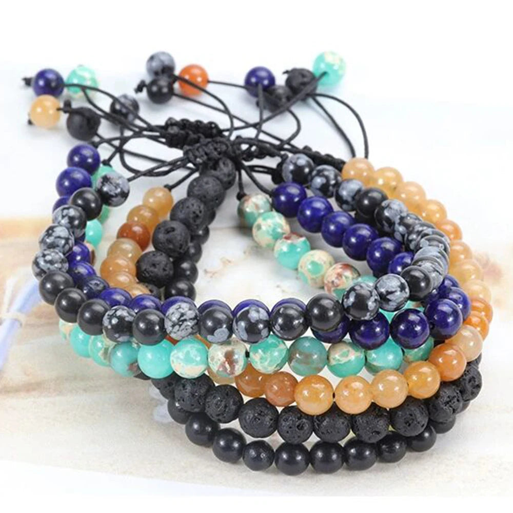 Customization Wholesale New Trend Natural Gemstone Stone Fashion Jewelry Bracelets